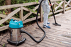 WL092 high quality outdoor silence industrial wet and dry vacuum cleaner
