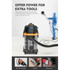 RL168A 30Liters Plastic Wet Dry High Powre Vacuum Cleaner 